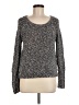 Free People 100% Cotton Tweed Gray Pullover Sweater Size M - photo 1