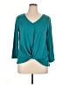 Status by Chenault Teal 3/4 Sleeve T-Shirt Size L (estimated) - photo 1