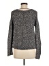 Free People 100% Cotton Tweed Gray Pullover Sweater Size M - photo 2