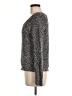 Free People 100% Cotton Tweed Gray Pullover Sweater Size M - photo 5