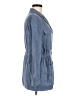 Theory Blue Denim Jacket Size 8 - photo 4