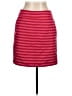 Talbots Stripes Red Casual Skirt Size 10 - photo 1