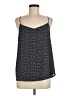 Ann Taylor LOFT 100% Polyester Black Sleeveless Blouse Size M - photo 1