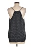 Ann Taylor LOFT 100% Polyester Black Sleeveless Blouse Size M - photo 2