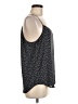 Ann Taylor LOFT 100% Polyester Black Sleeveless Blouse Size M - photo 4