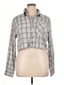 DAZY Plaid Green Long Sleeve Button-Down Shirt Size XL - photo 1