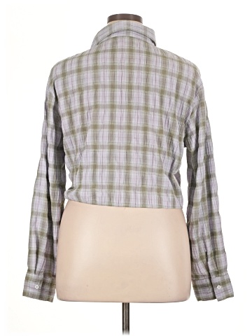 DAZY Long Sleeve Button-Down Shirt (view 2)