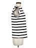 Unbranded Stripes Ivory Short Sleeve Top Size M - photo 4