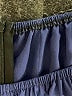 Unbranded 100% Polyester Solid Blue Casual Dress Size L - photo 7