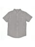 Urban Pipeline Houndstooth Gray Short Sleeve Button-Down Shirt Size S (youth) - photo 1