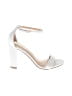 Lulus White Sandals Size 8 - photo 1