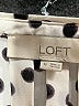 Ann Taylor LOFT Polka Dots Ivory Sleeveless Blouse Size M - photo 7