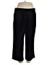 POPSUGAR 100% Polyester Black Casual Pants Size XXL - photo 1