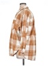 Universal Thread 100% Cotton Plaid Tan Long Sleeve Button-Down Shirt Size XL - photo 5