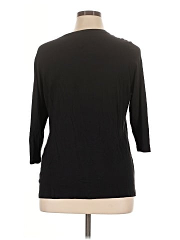 Carole Little 3/4 Sleeve Top (view 2)