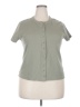 Universal Thread Green Short Sleeve Blouse Size 2X - photo 1