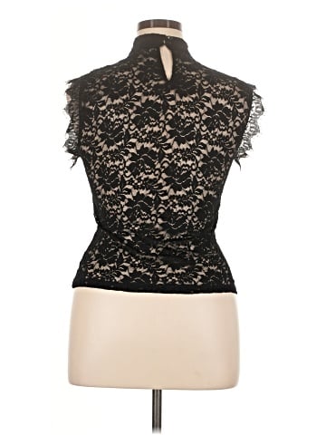 Aqua Sleeveless Blouse (view 2)