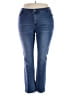 Assorted Brands Stripes Blue Jeans Size 3X - photo 1