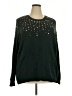 Isaac Mizrahi LIVE! Stars Green Pullover Sweater Size 3X - photo 1