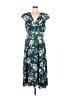 Shein 100% Polyester Teal Casual Dress Size 12 - photo 1