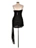 Lulus 100% Polyester Black Cocktail Dress Size L - photo 2