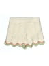 Unbranded Chevron-herringbone Ivory Shorts Size 12-18 mo - photo 2