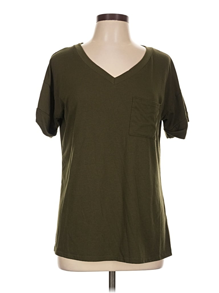 Pre-owned Miholl Short Sleeve T-shirt In Green