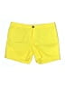 Merona Solid Yellow Khaki Shorts Size 8 - photo 1