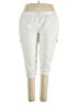 Collections etc. White Cargo Pants Size XXL - photo 1