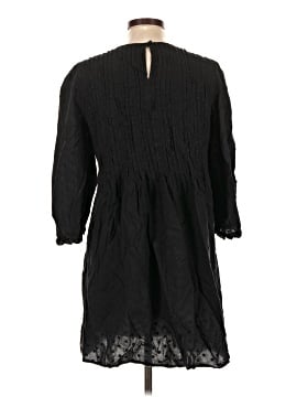 Madewell Embroidered Pintuck Mini Dress (view 2)