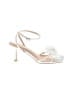 Lulus Floral Ivory Sandals Size 9 - photo 1