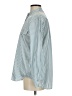 FRAME 100% Silk Stripes Blue Long Sleeve Silk Top Size XS - photo 5