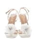 Lulus Floral Ivory Sandals Size 9 - photo 2