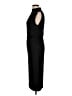 H&M Solid Black Cocktail Dress Size L - photo 5