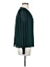 Sam and Jess 100% Polyester Teal Long Sleeve Blouse Size M (petite) - photo 4