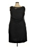 Ashley Stewart Black Cocktail Dress Size 24w - photo 1