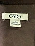 Cato 100% Polyester Brown Jacket Size M - photo 6