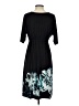 Soma Print Black Casual Dress Size S - photo 2