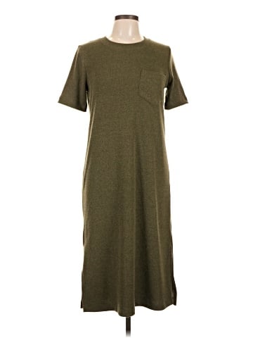 Madewell Ribbed Pocket Tee Midi Dress (view 1)