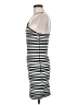 Topshop Stripes Black Cocktail Dress Size 6 - photo 5