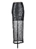 Vestique 100% Polyester Metallic Silver Formal Skirt Size S - photo 1