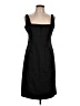 Calvin Klein Solid Black Cocktail Dress Size 10 - photo 1