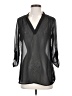 rue21 100% Polyester Black 3/4 Sleeve Blouse Size S - photo 1