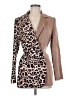 Shein Animal Print Brown Blazer Size 6 - photo 1