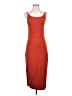 J.Crew Solid Orange Casual Dress Size S - photo 1