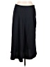 Nine West Solid Black Casual Skirt Size L - photo 1