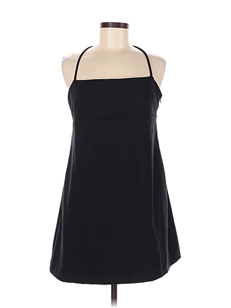 Pre-owned Zara Cocktail Dress In Black