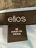 Ellos 100% Polyester Blue 3/4 Sleeve Blouse Size 18 - photo 7
