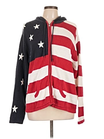 Quacker Factory Zip Up Hoodie (view 1)
