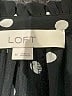 Ann Taylor LOFT 100% Polyester Polka Dots Black Long Sleeve Blouse Size M - photo 7